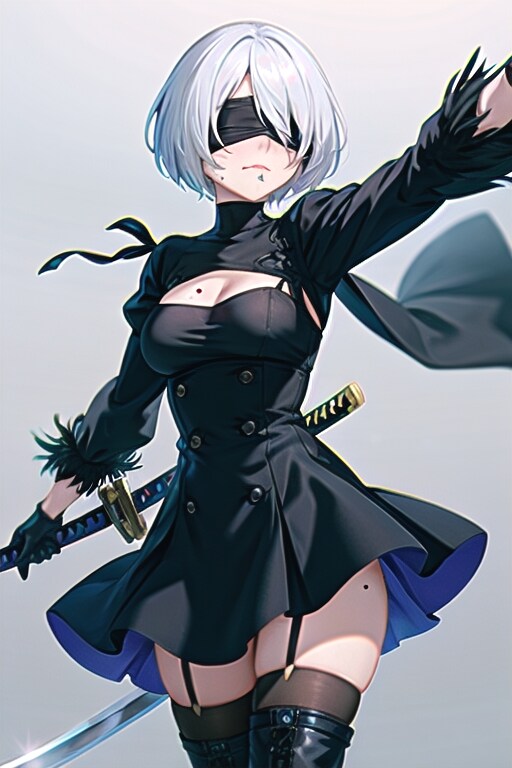 2 type b | の人気AIイラスト・グラビア