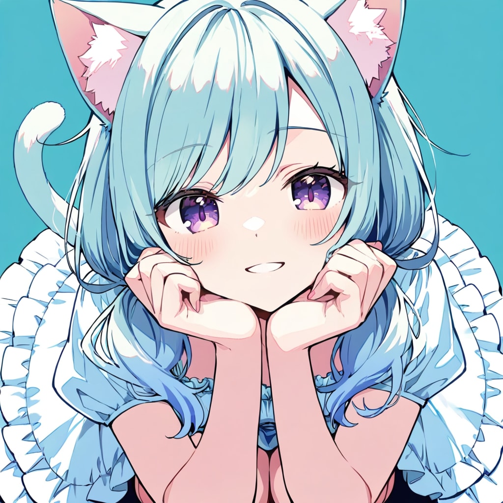頬杖😽