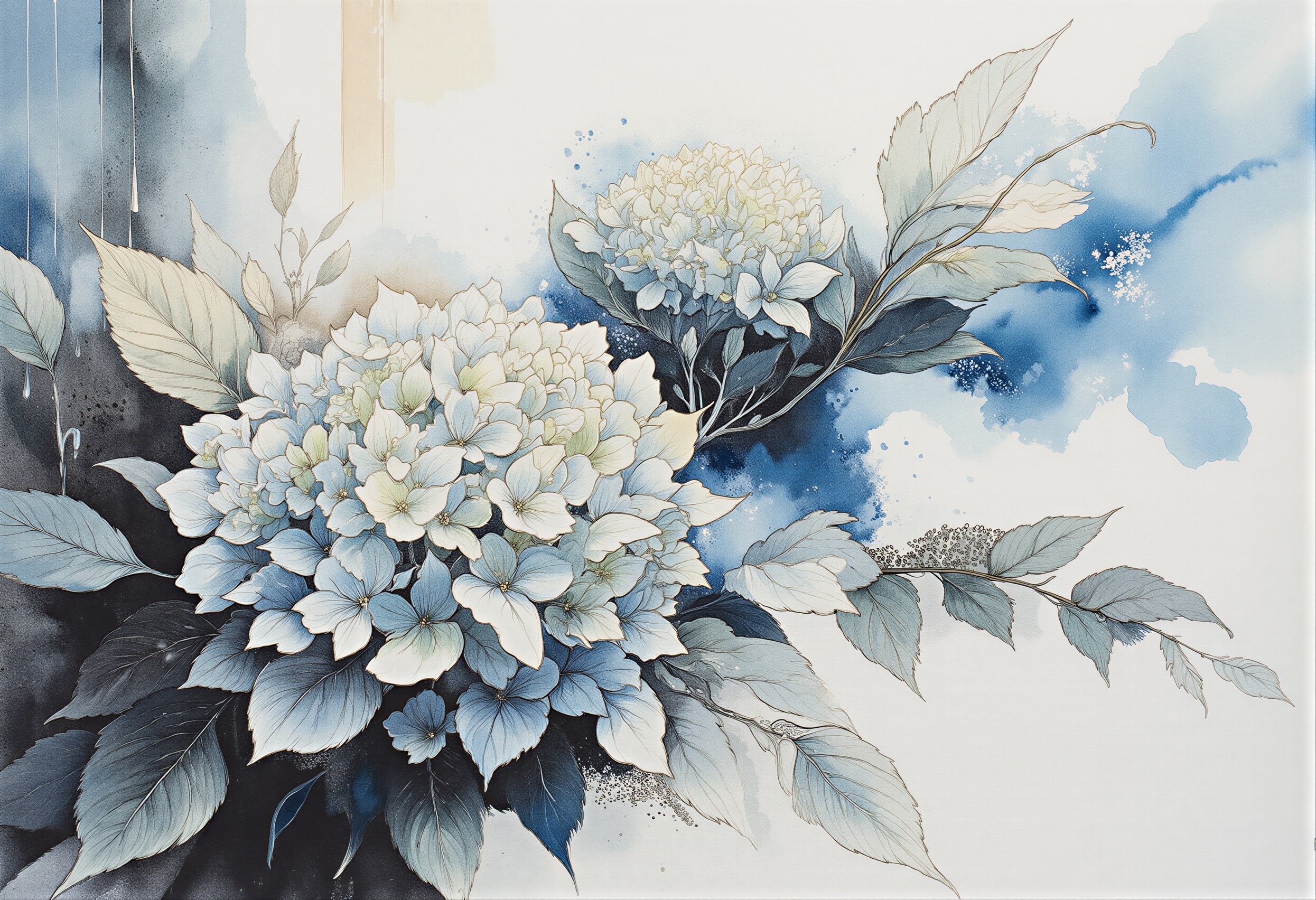 紫陽花 3