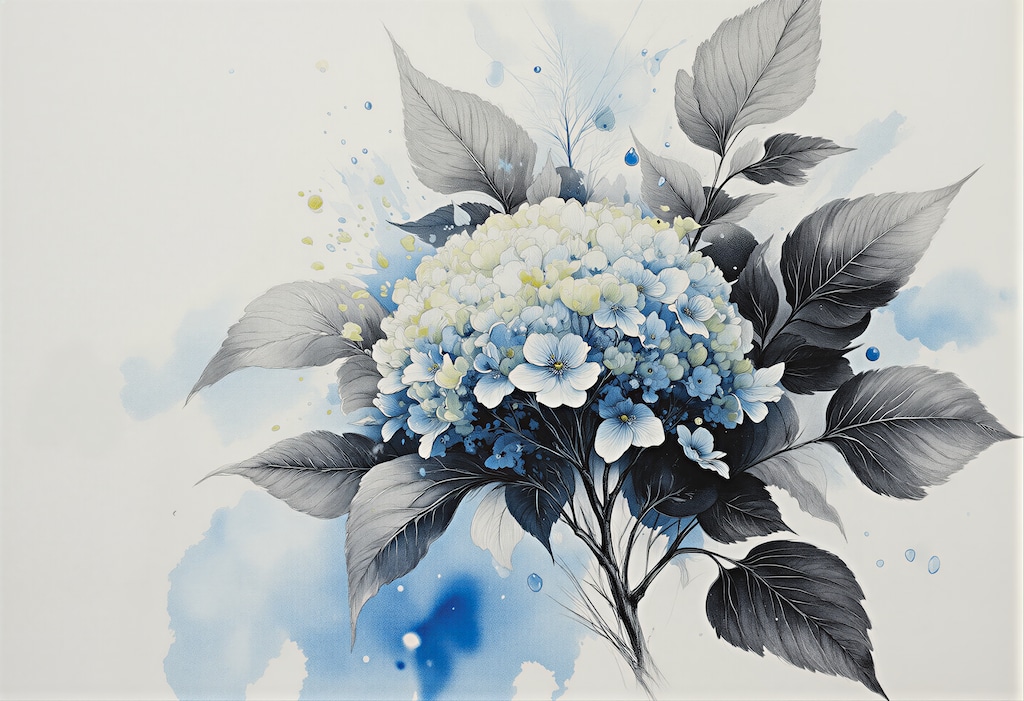 紫陽花 3