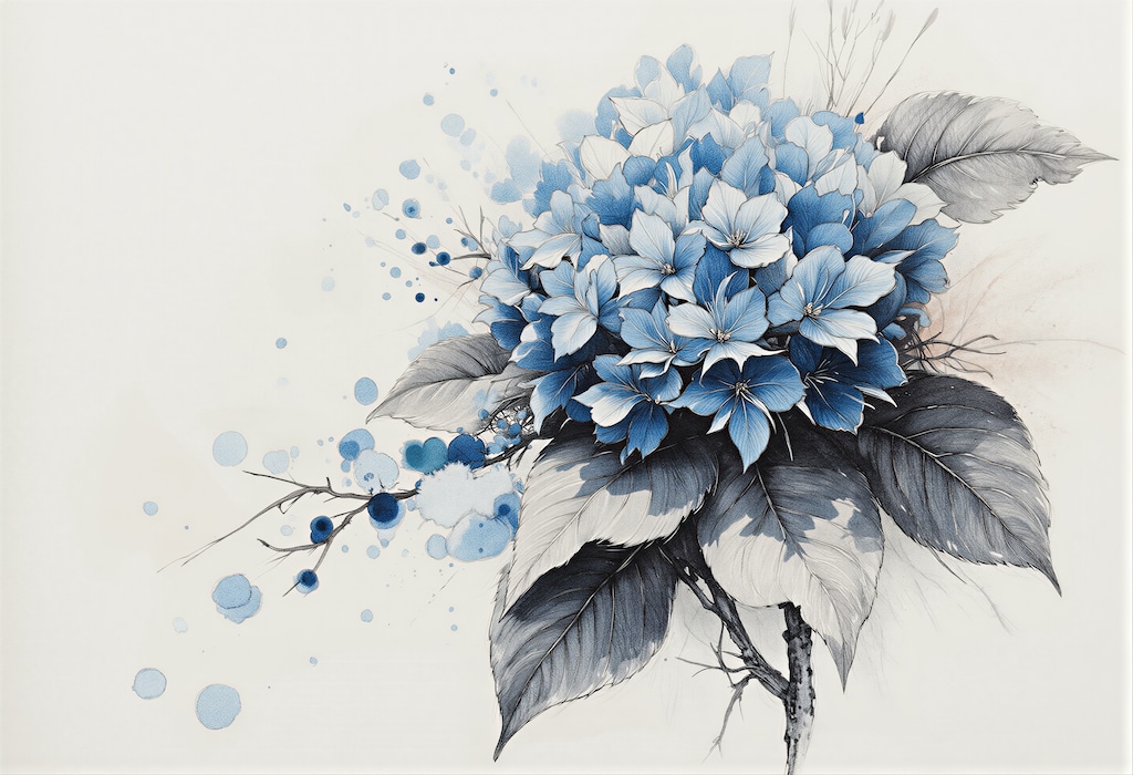 紫陽花 3
