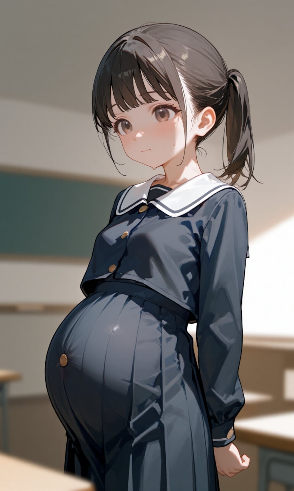 妊娠少女５５８