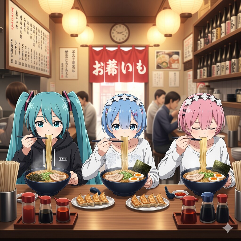 ミクさん一推しのお店にやってきました