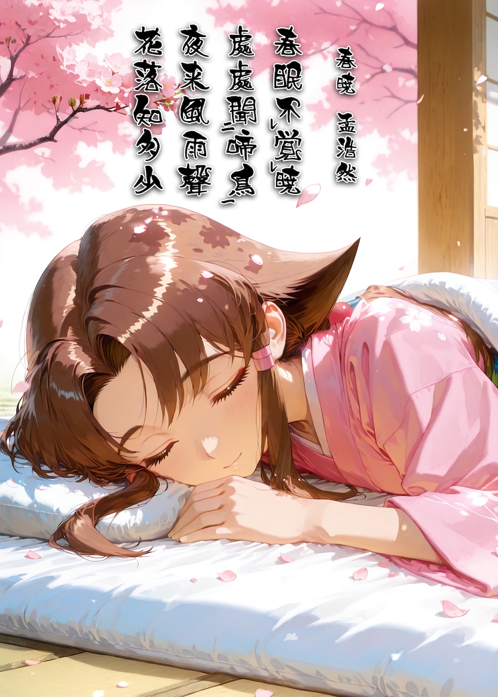 春眠暁を覚えず