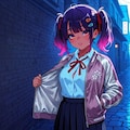 着崩しスカジャンロンスカウノ 5枚目