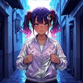 着崩しスカジャンロンスカウノ 6枚目