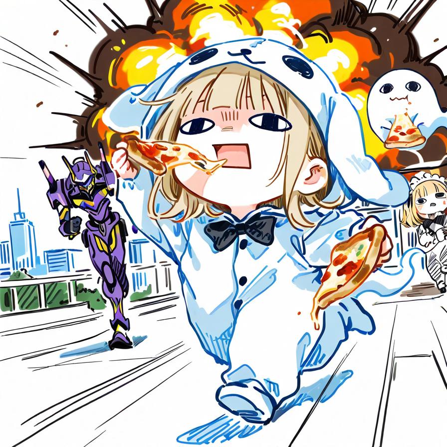 お焚き上げ オブ アホ型決戦兵器😇😇😇 | の人気AIイラスト・グラビア