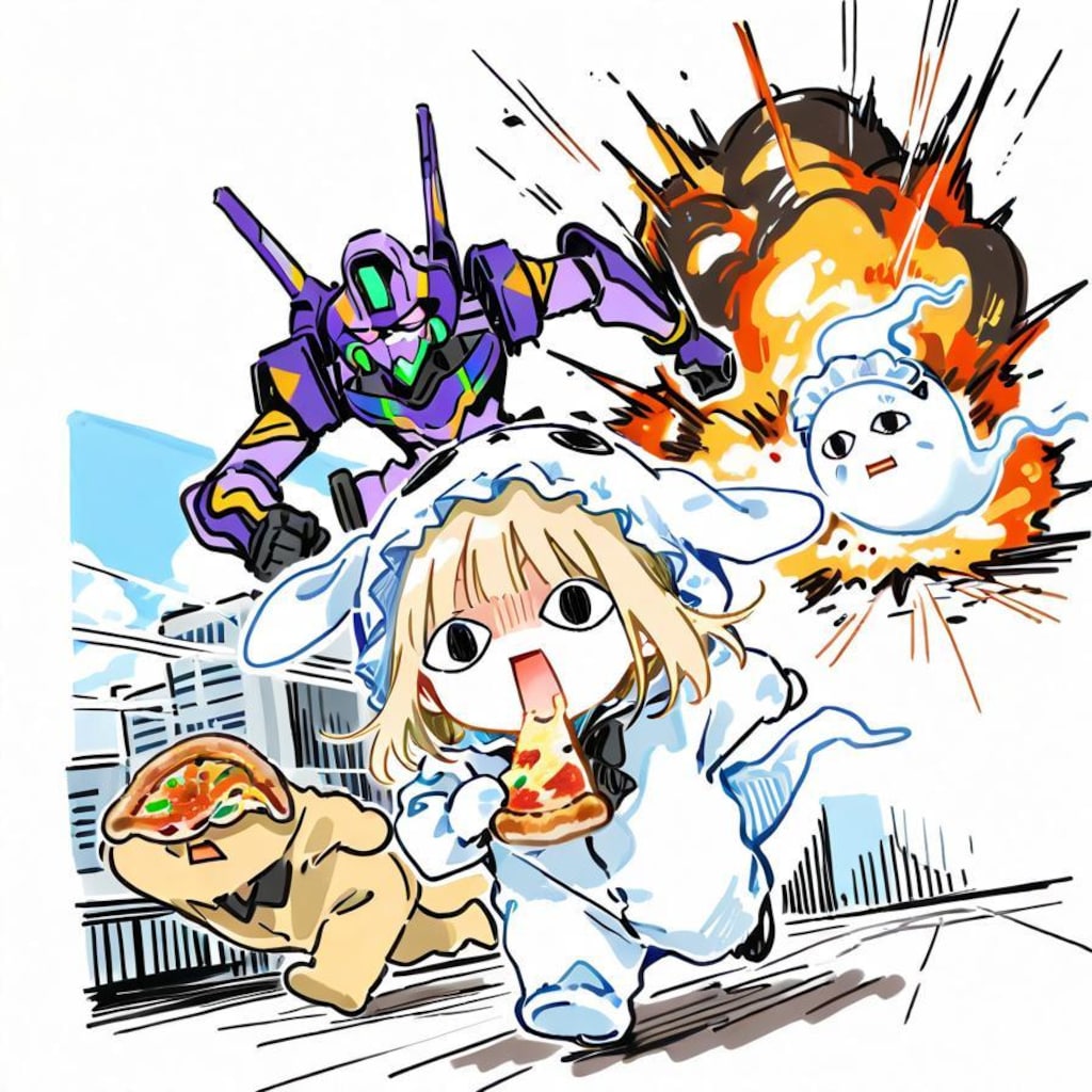 お焚き上げ オブ アホ型決戦兵器😇😇😇