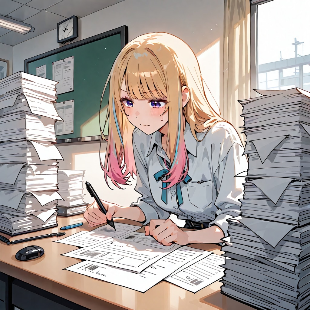 戦うＯＬ〜ペンは武器よりも強し🖊️〜戦う女性 | の人気AIイラスト・グラビア