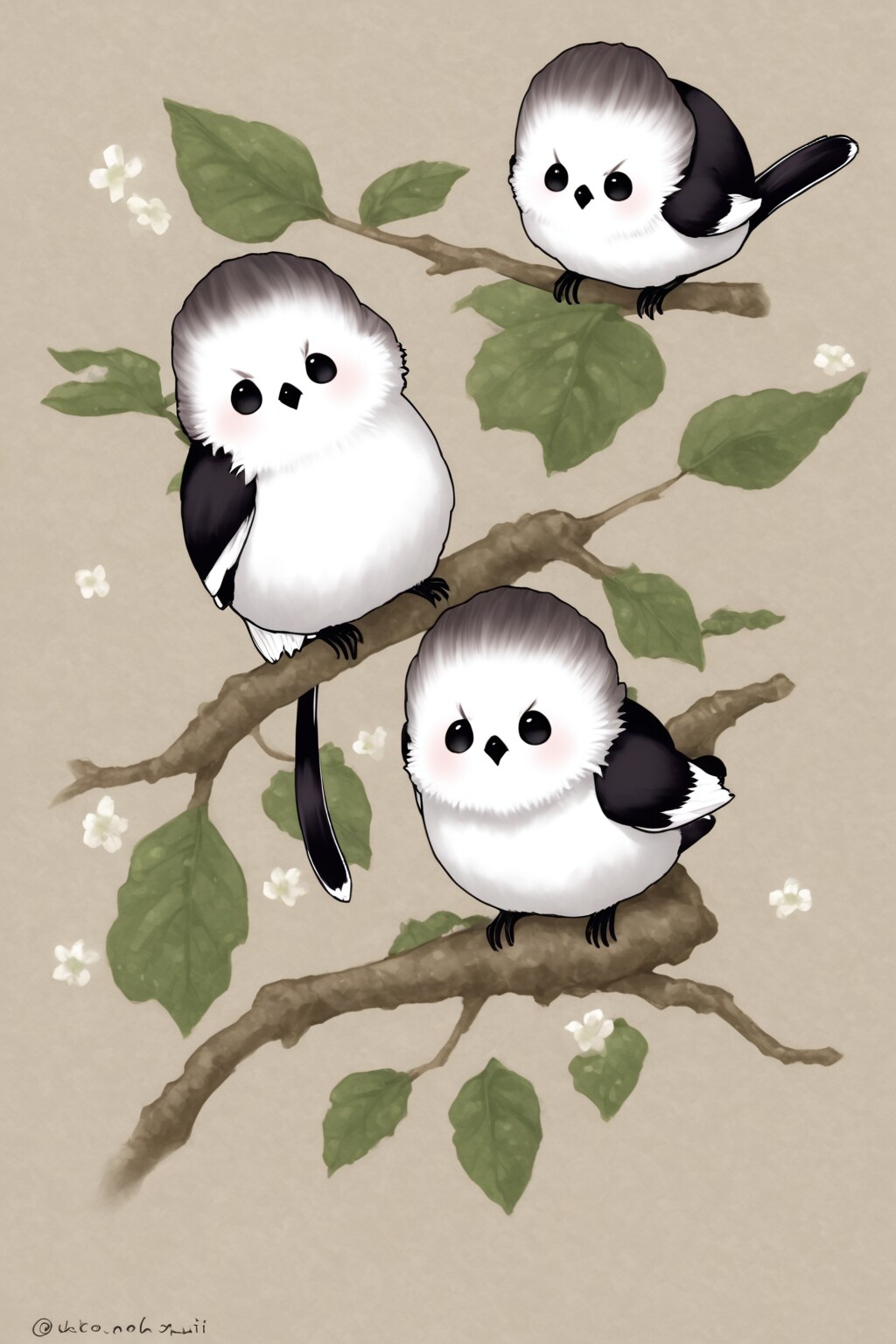 Long-tailed Tit | の人気AIイラスト・グラビア