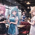 猫cafe3　いらっしゃいませー 3枚目