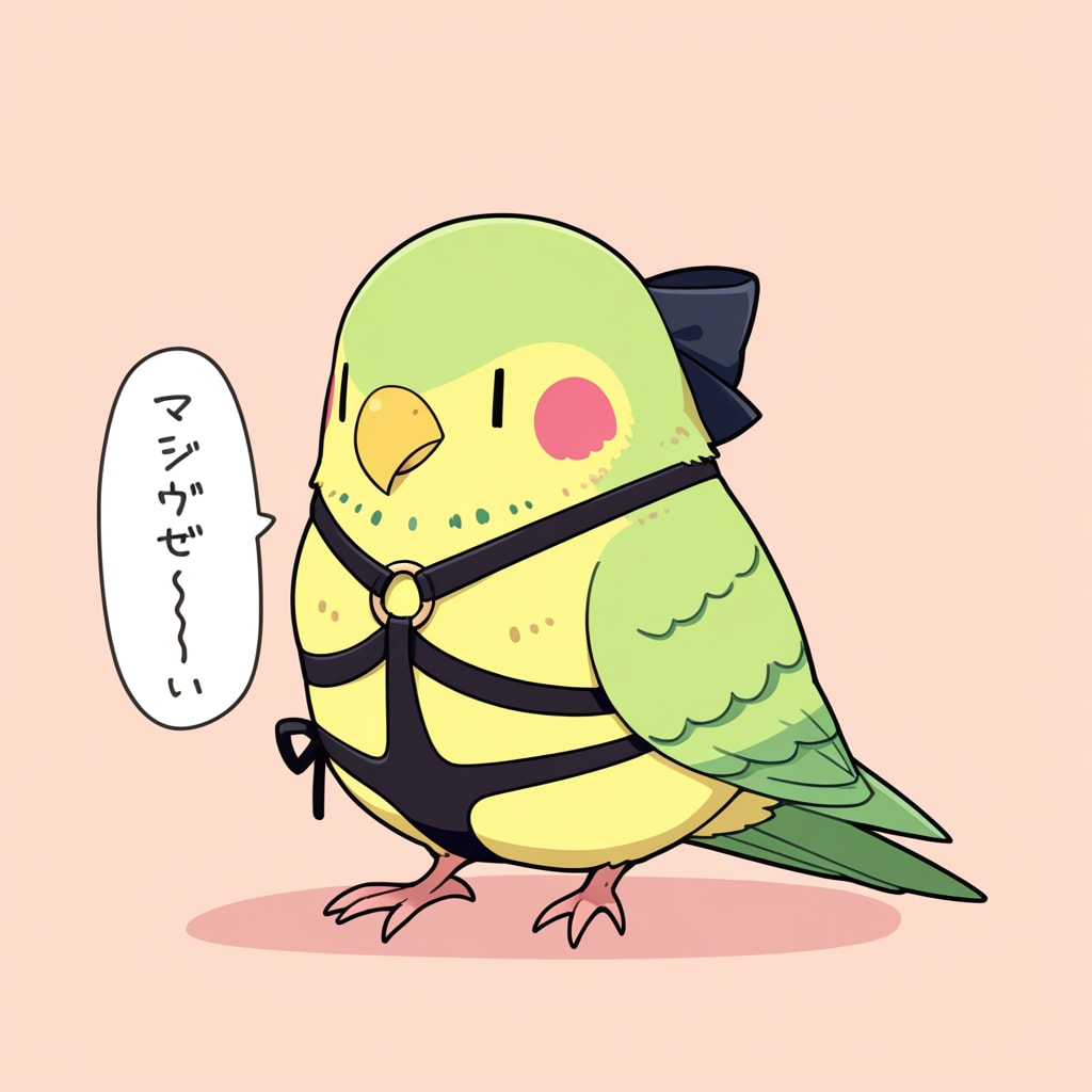 モノキニ喋るインコ