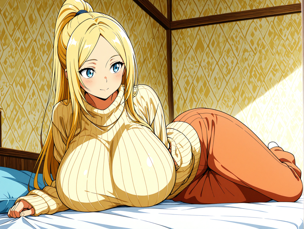 萌え袖のアシュリーちゃん