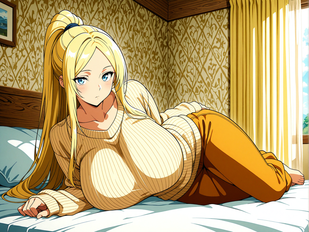 萌え袖のアシュリーちゃん