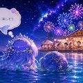 人魚と亀 3枚目