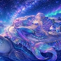 人魚と亀 2枚目