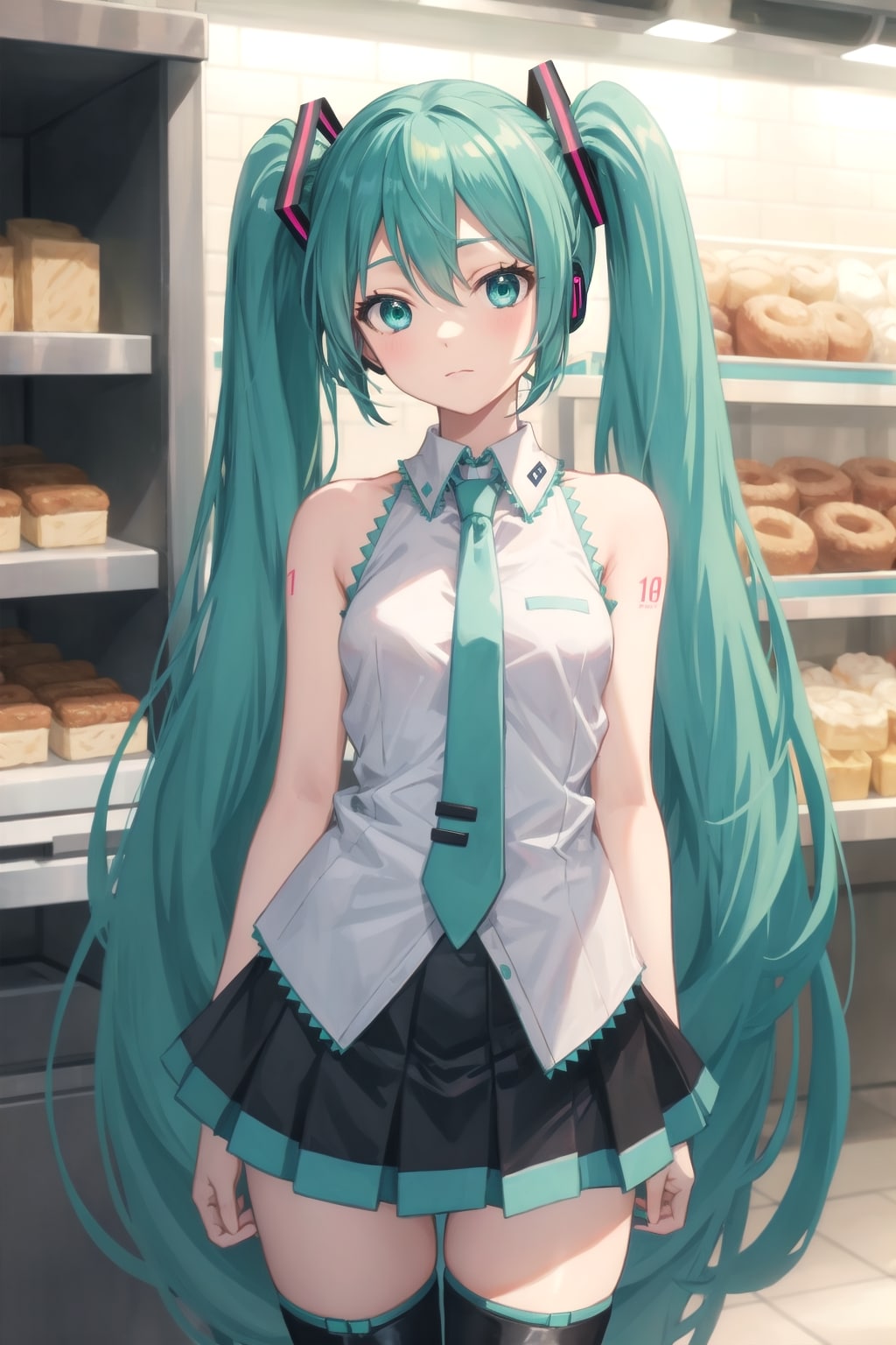 パン屋の前 | の人気AIイラスト・グラビア