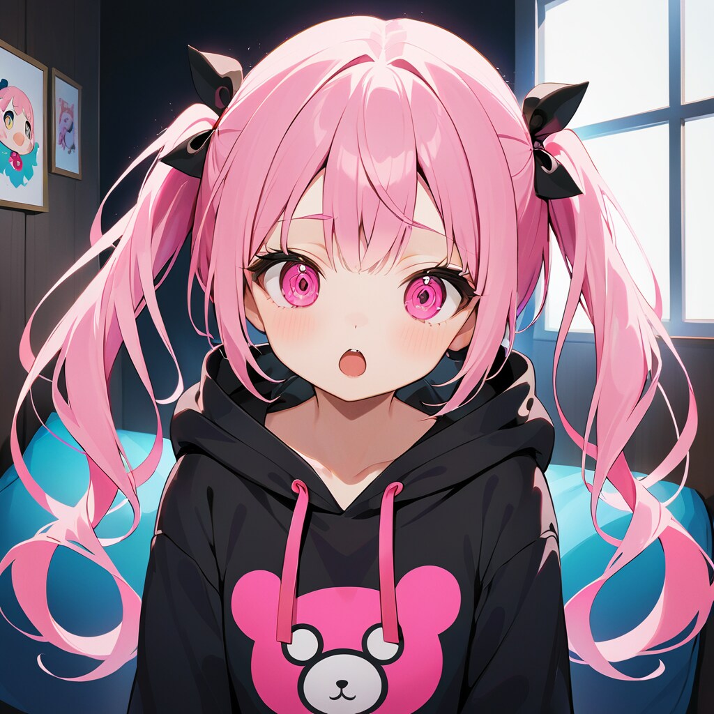 ピンク色の女の子 | の人気AIイラスト・グラビア