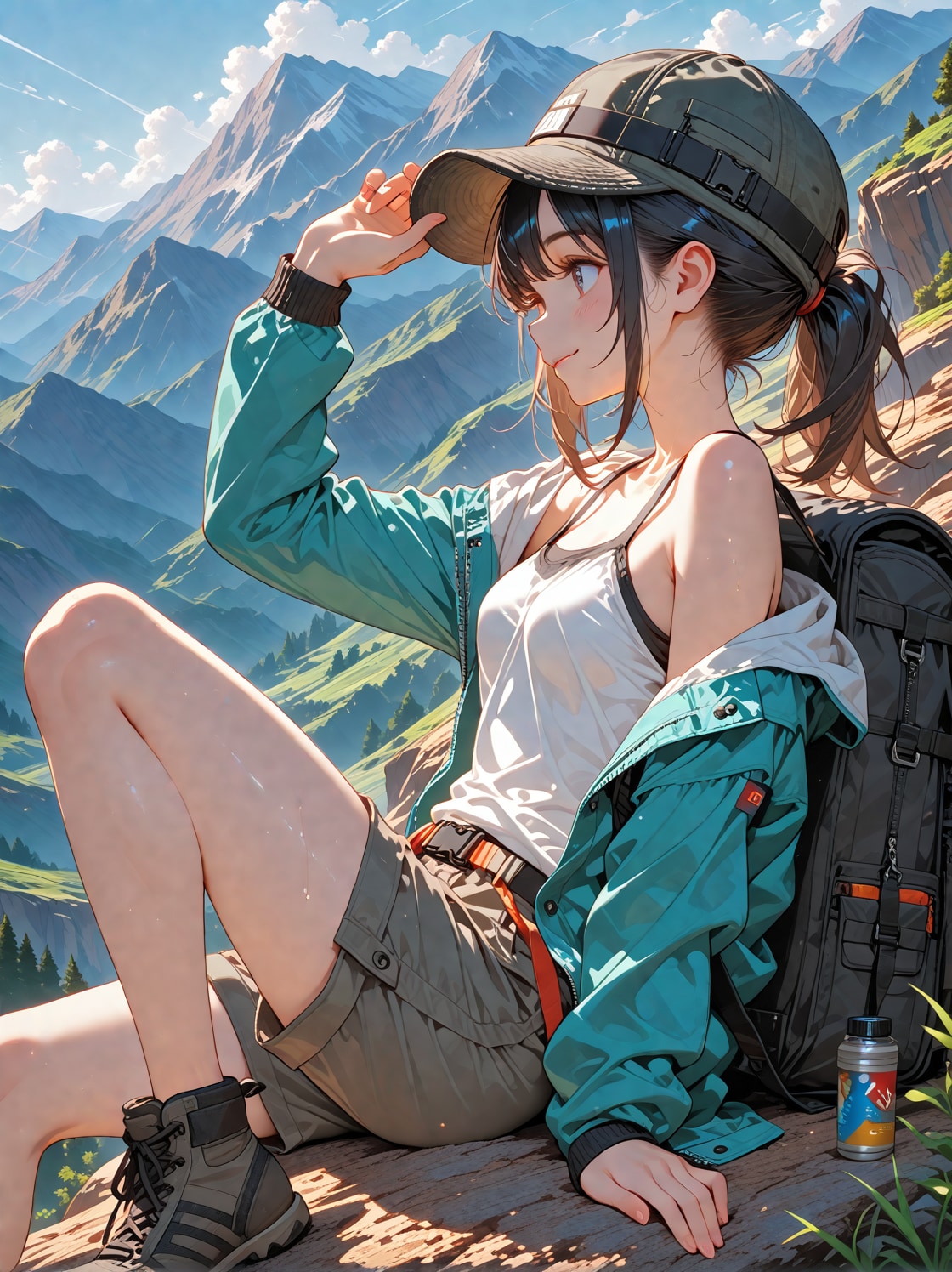 登山 | の人気AIイラスト・グラビア