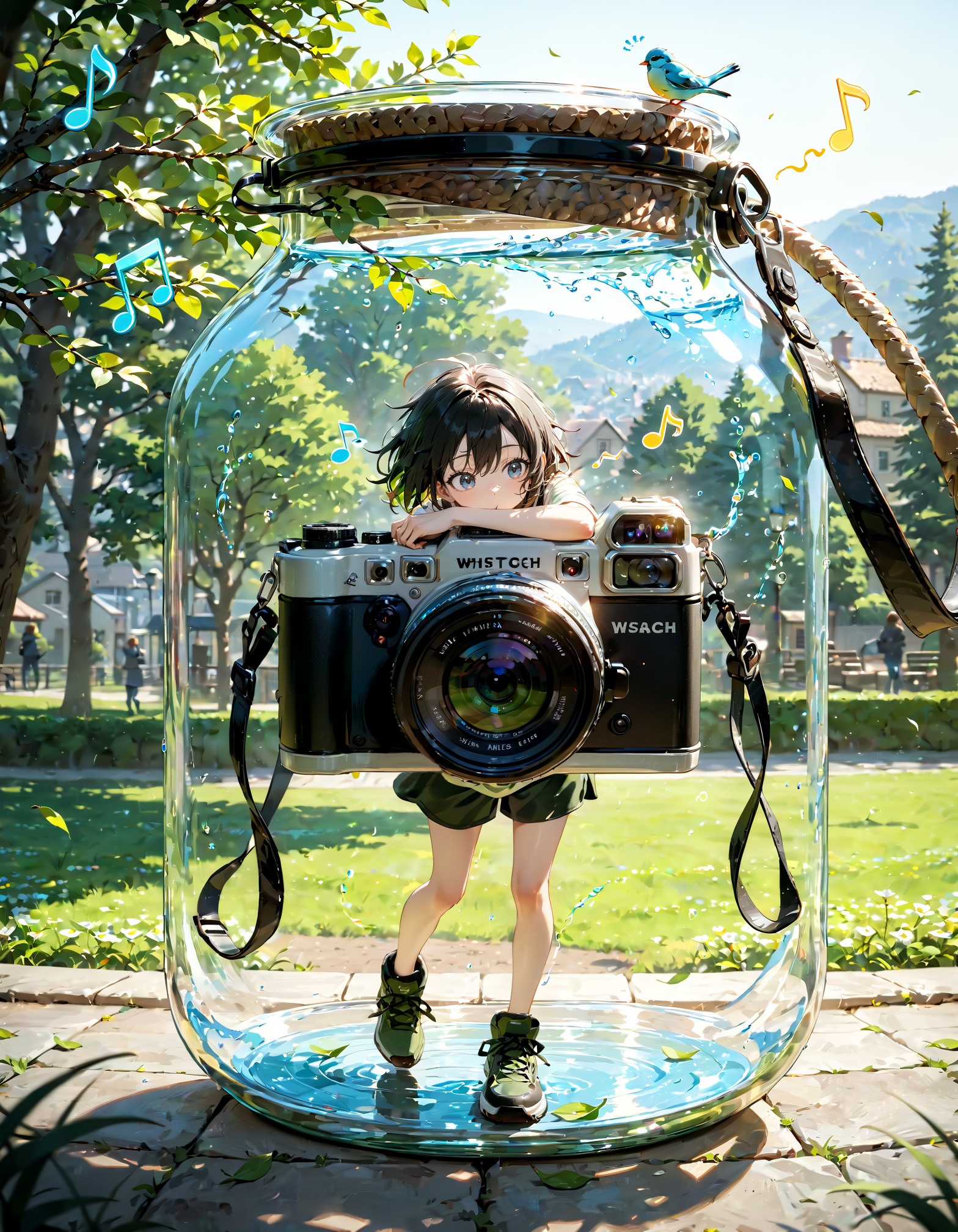 今日は何の日？　カメラ発明記念日。ミュージックの日　その２ | の人気AIイラスト・グラビア