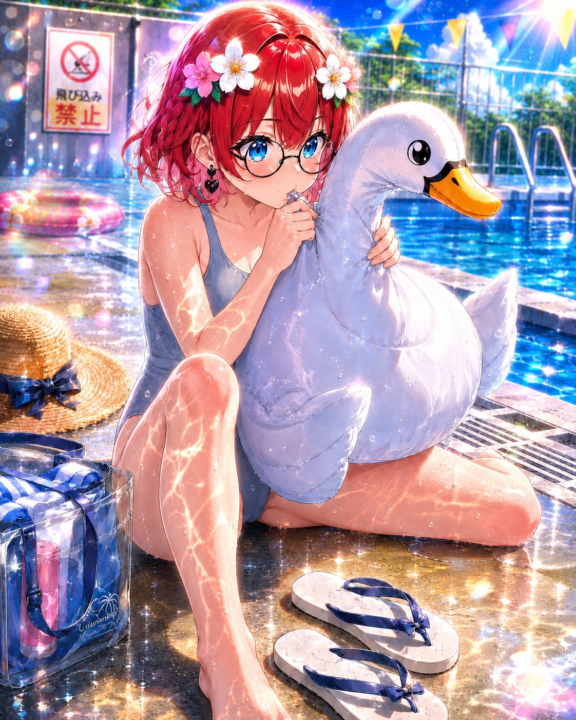 きらめく夏、あと少しで完成っ！