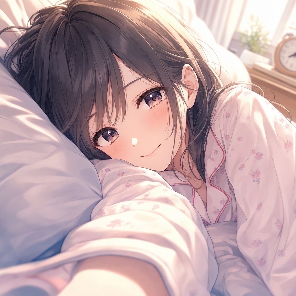 朝一番に見る笑顔