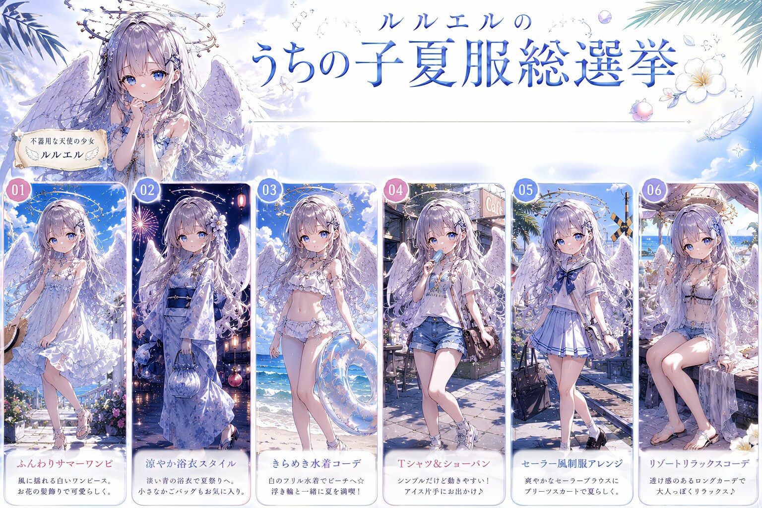 ルルエルの夏服総選挙