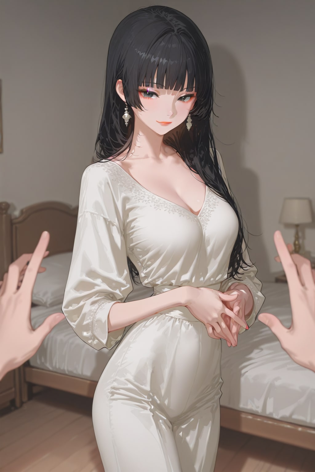 彼女は催眠術にかかりやすい