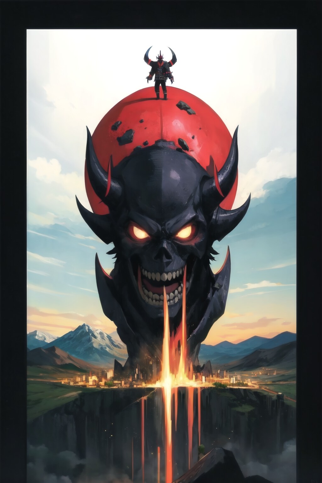 魔王降臨 | の人気AIイラスト・グラビア