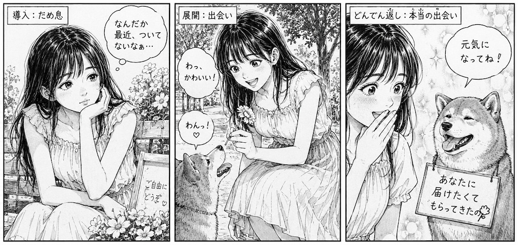 3コママンガ