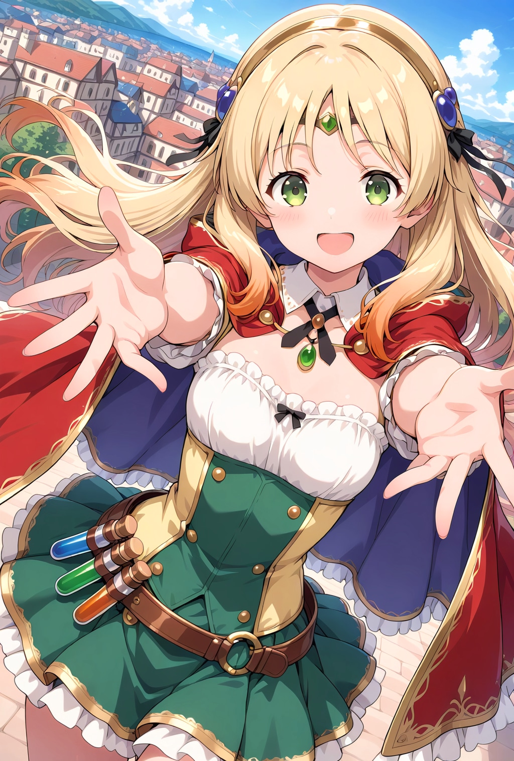 アトリエの少女