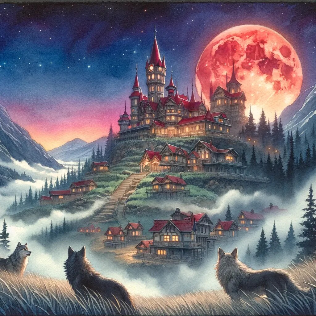 crimson night
