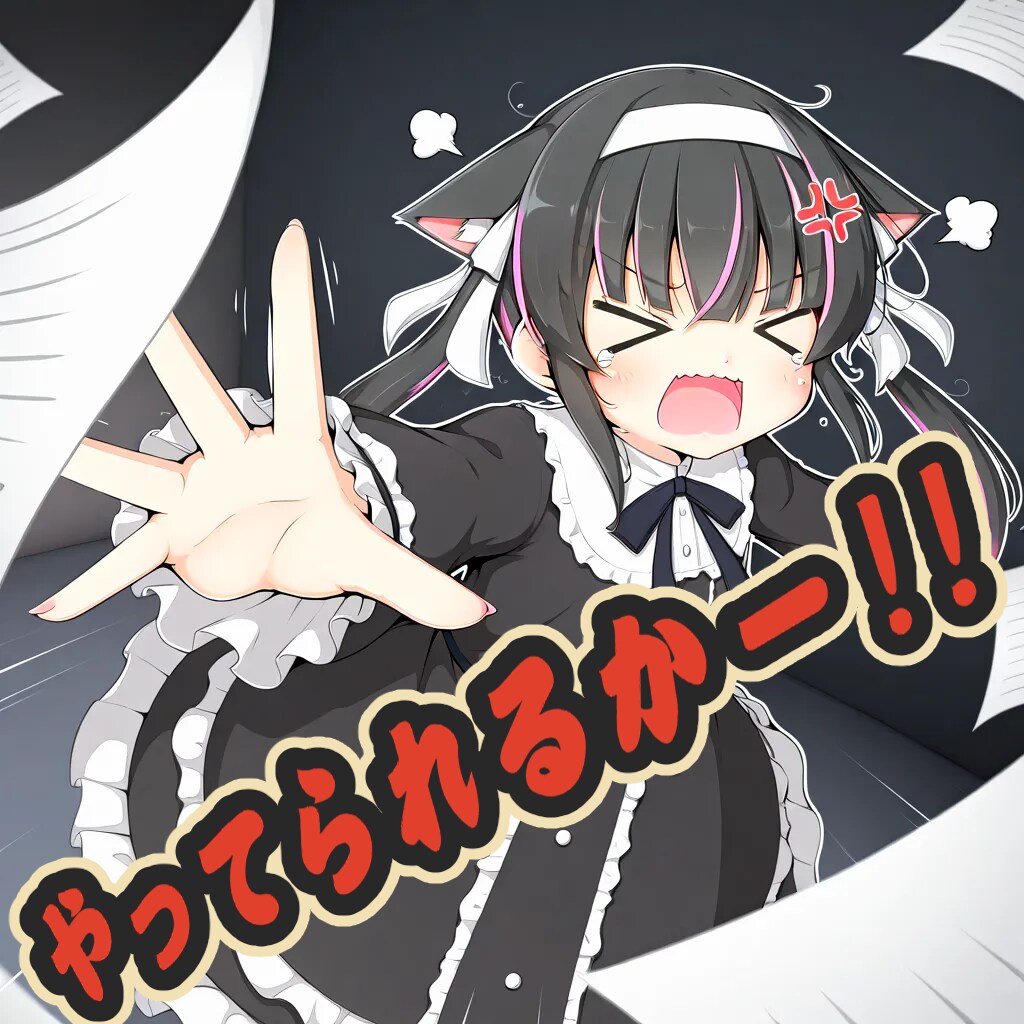 やってられるかー！！