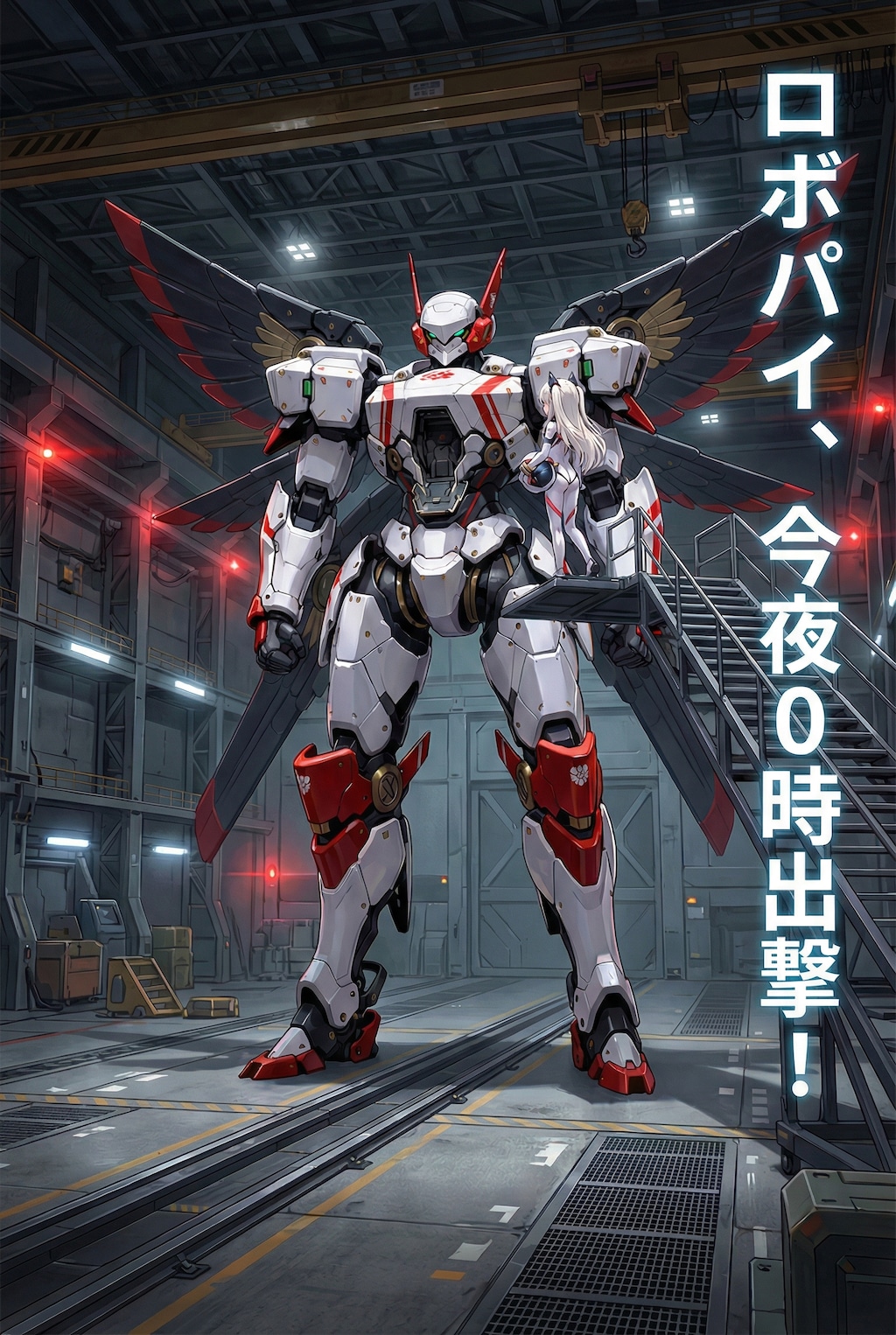 ロボパイ今夜０時開始です！