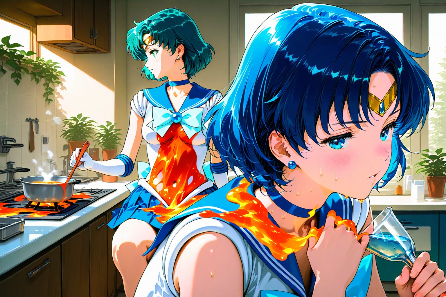 学校教諭水野亜美　第七話4 | の人気AIイラスト・グラビア