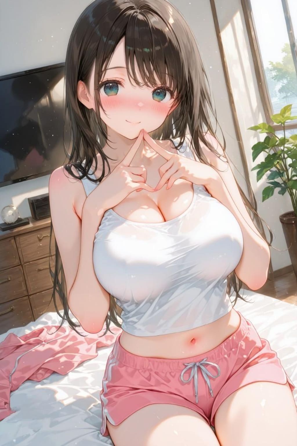 再婚した妻が亡くなり、妻の連れ子だった義娘と2人きりの生活。毎朝ジョギングに行くほど仲良しだけど最近高校生になった義娘のたわわに実った乳とプリ尻が気になって股間が暴走しそうな私…