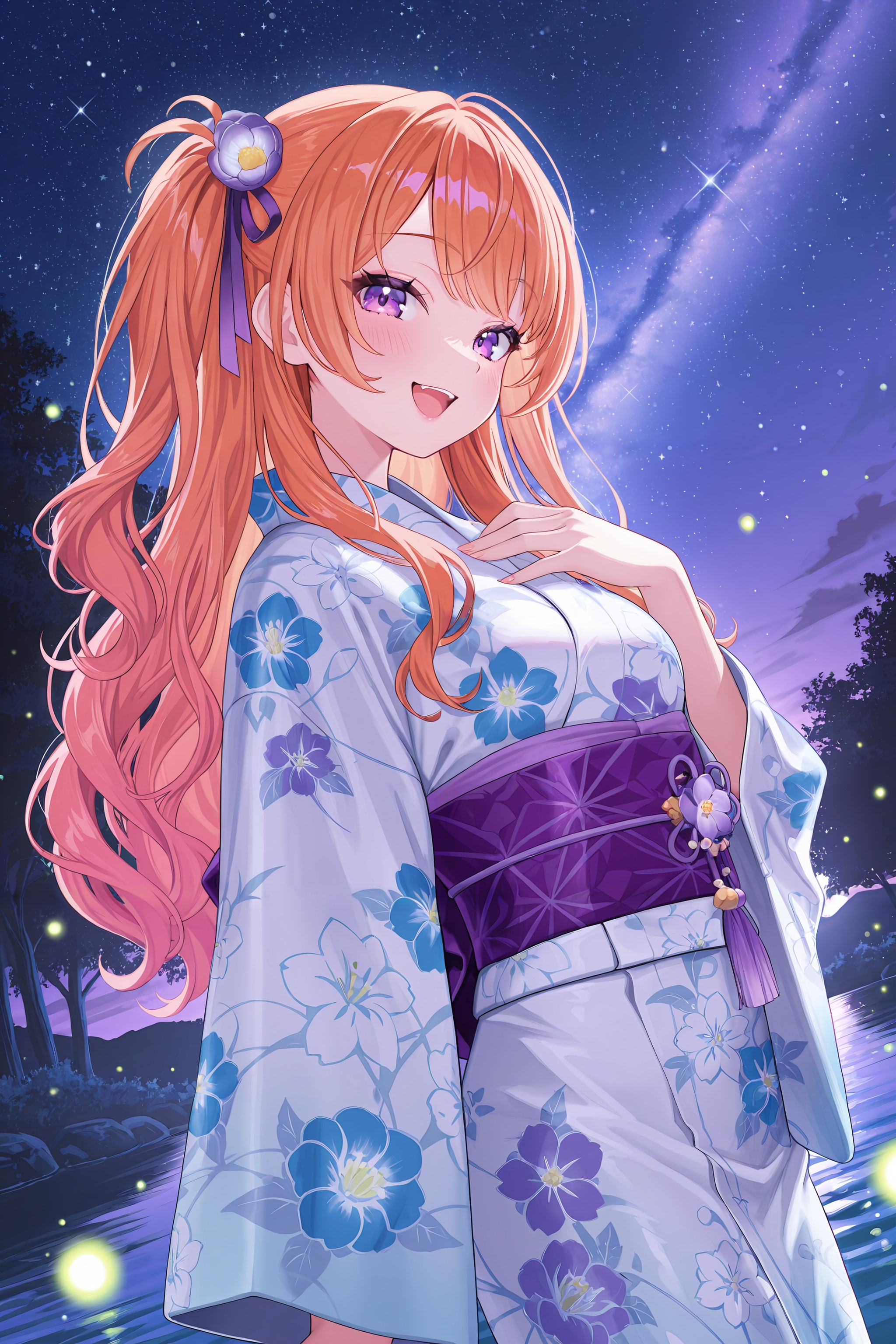 ねえ、星が綺麗だよ