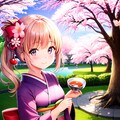 桜の茶会 6枚目