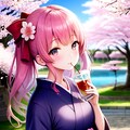 桜の茶会 5枚目