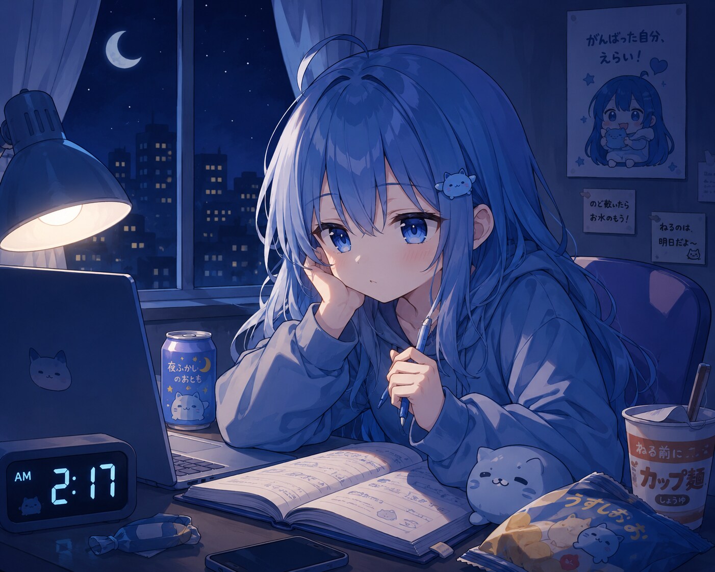 夜ふかし