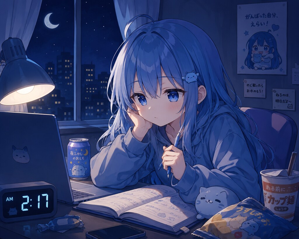 夜ふかし