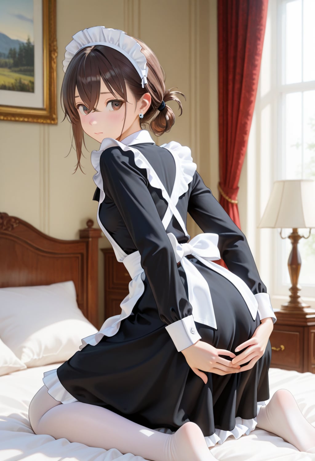 歩美 Maid Costumes (7)