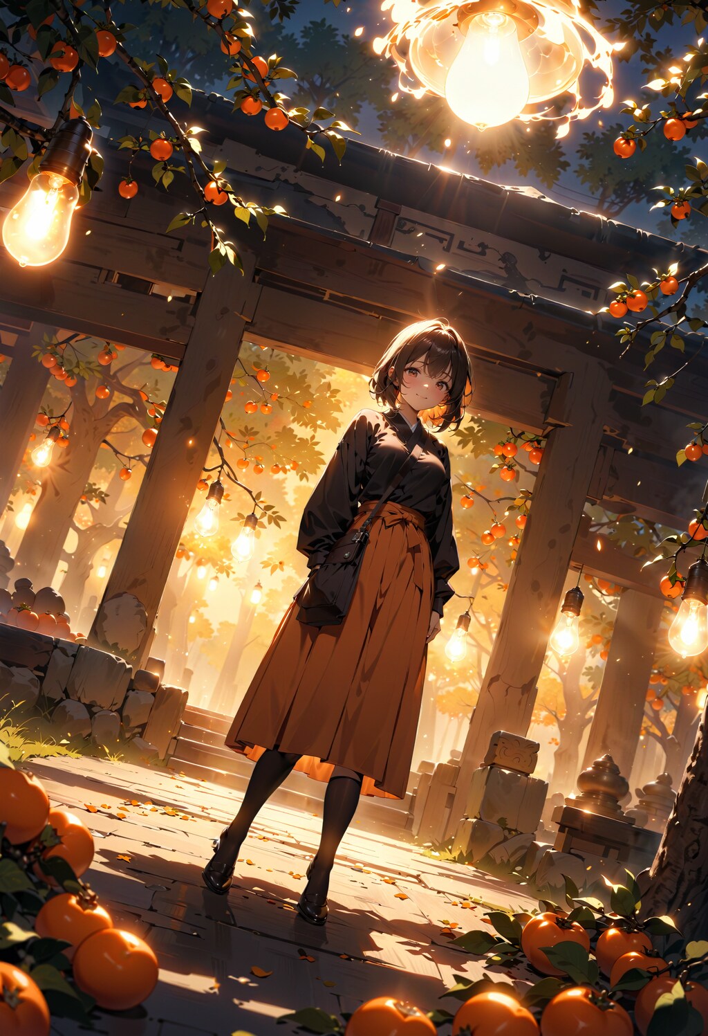 今日は禅寺丸柿の日。あかりの日　その２