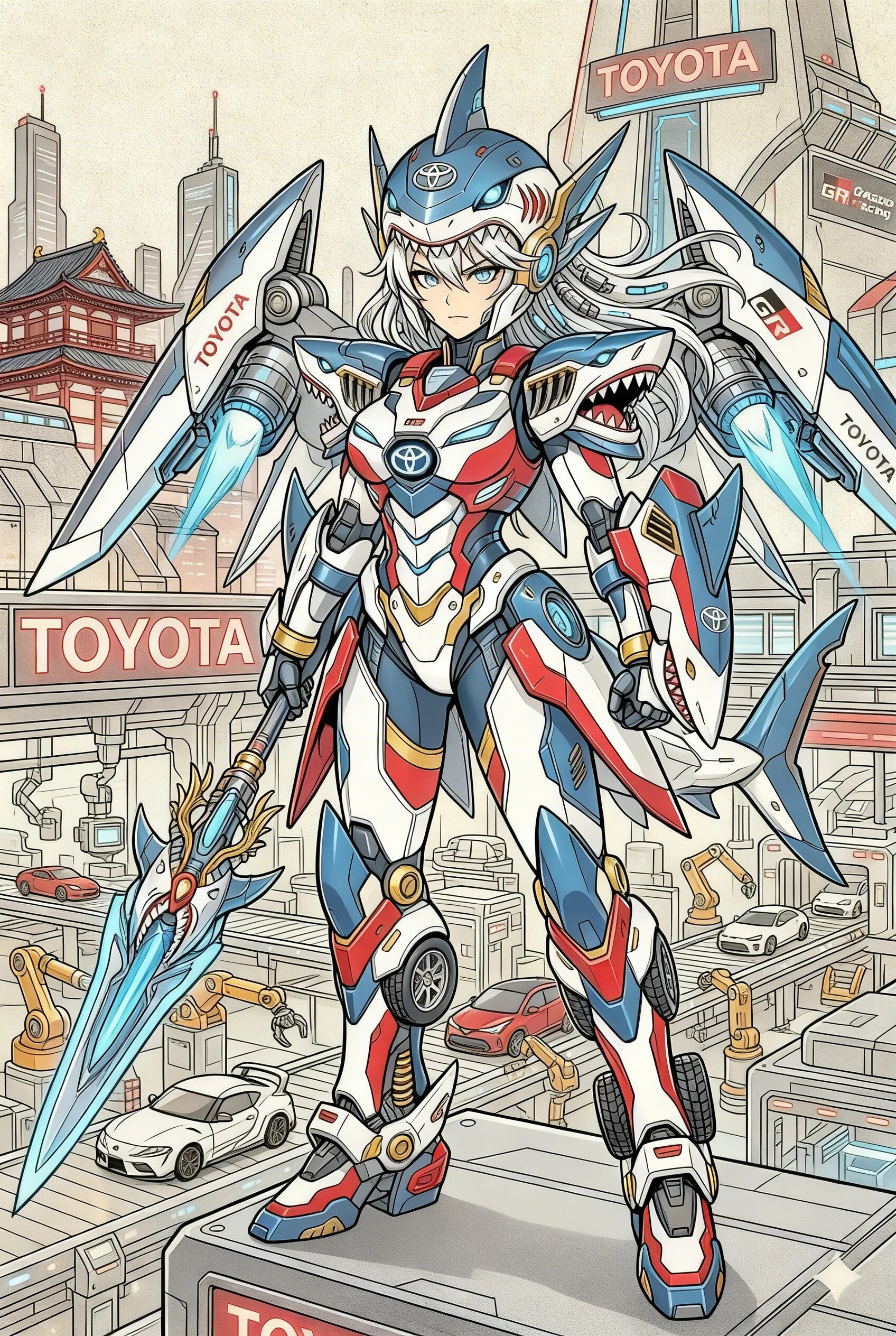 TOYOTAマヒメノミコト | の人気AIイラスト・グラビア