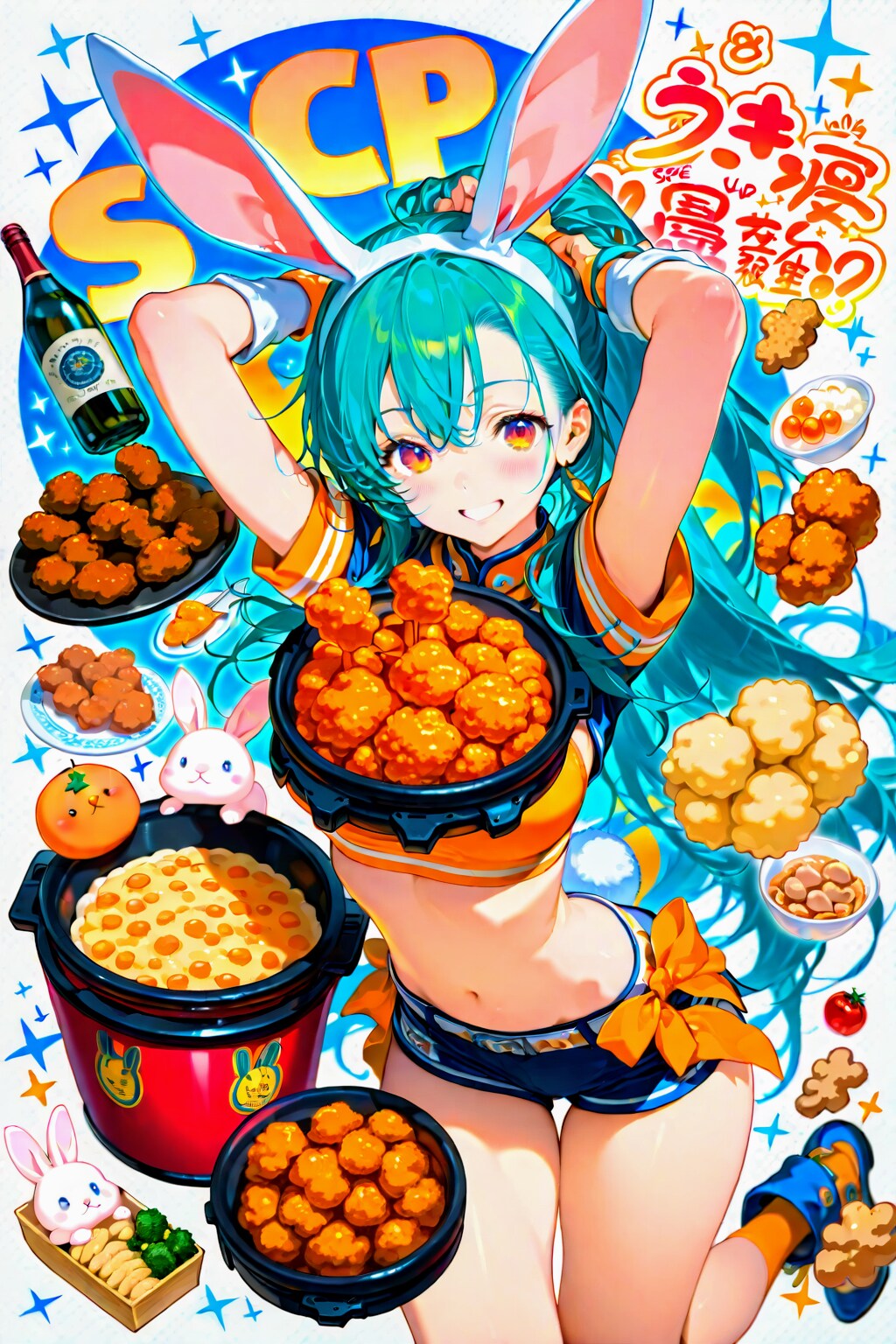 卯茶唐マンガ単行本ジャケット風イラストVol.2