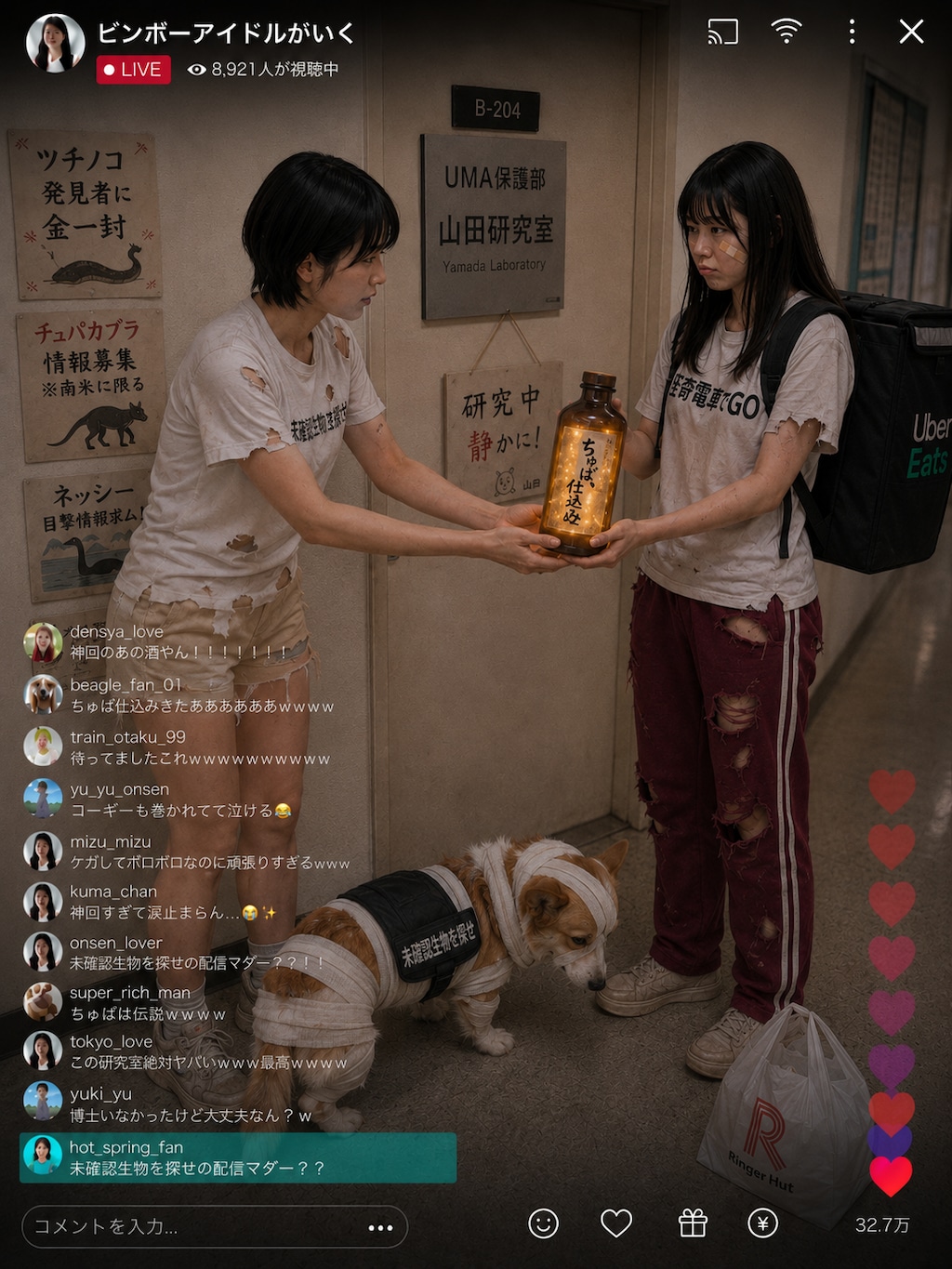 ビンボーアイドルがいく Uber編2