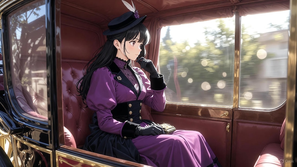 貴族令嬢（馬車）