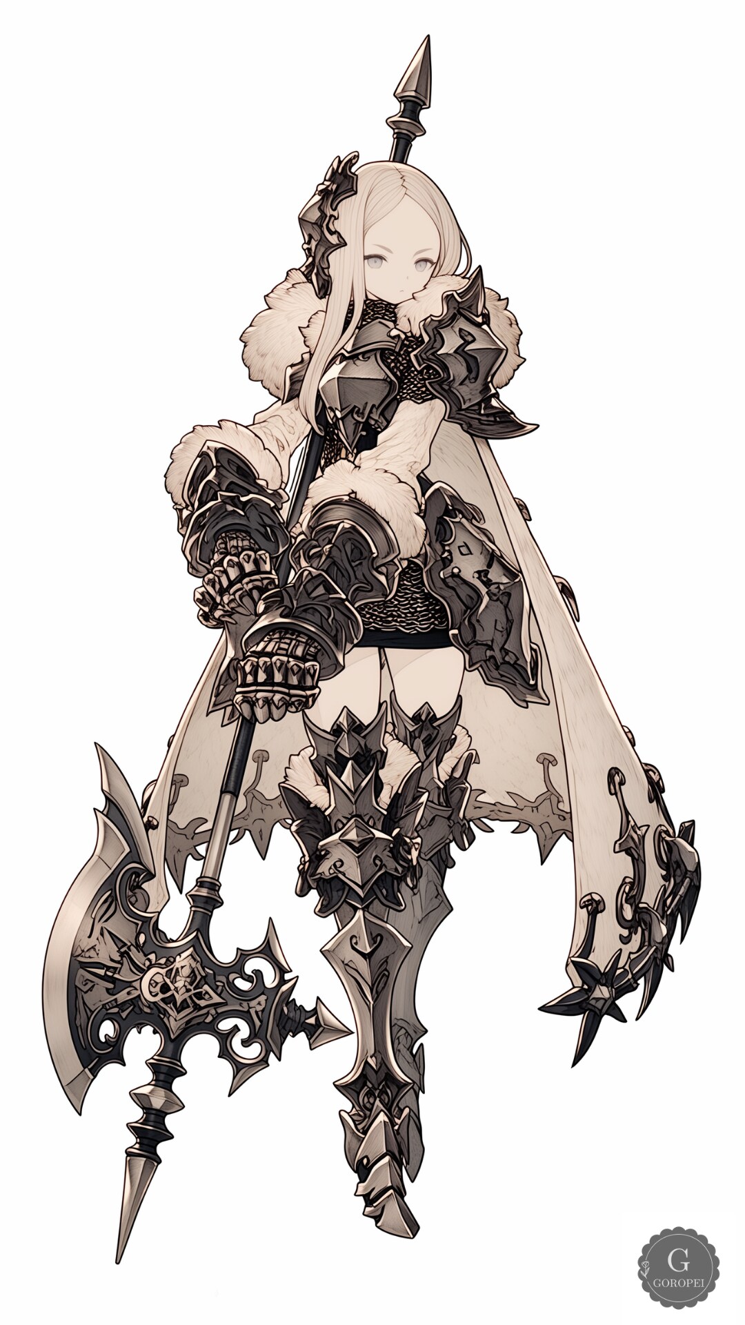 #046【白鷹の戦旗姫】王国×ハルバード