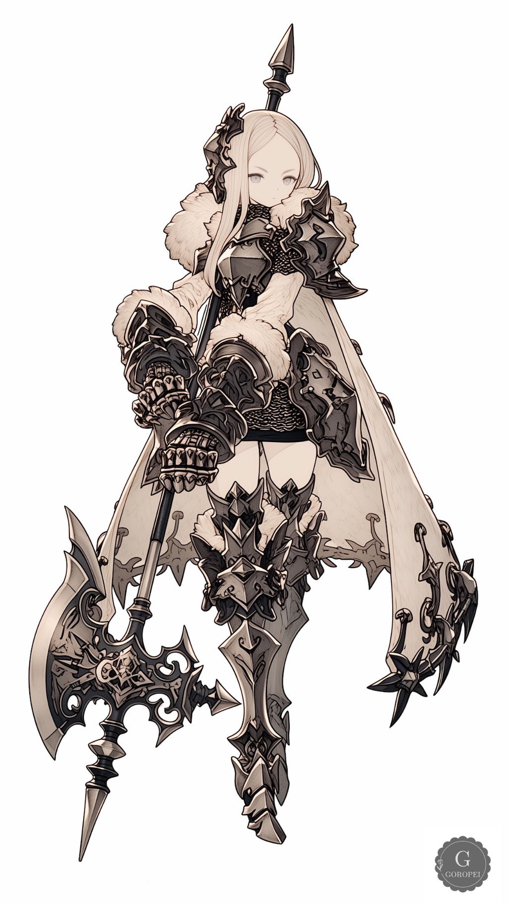 #046【白鷹の戦旗姫】王国×ハルバード