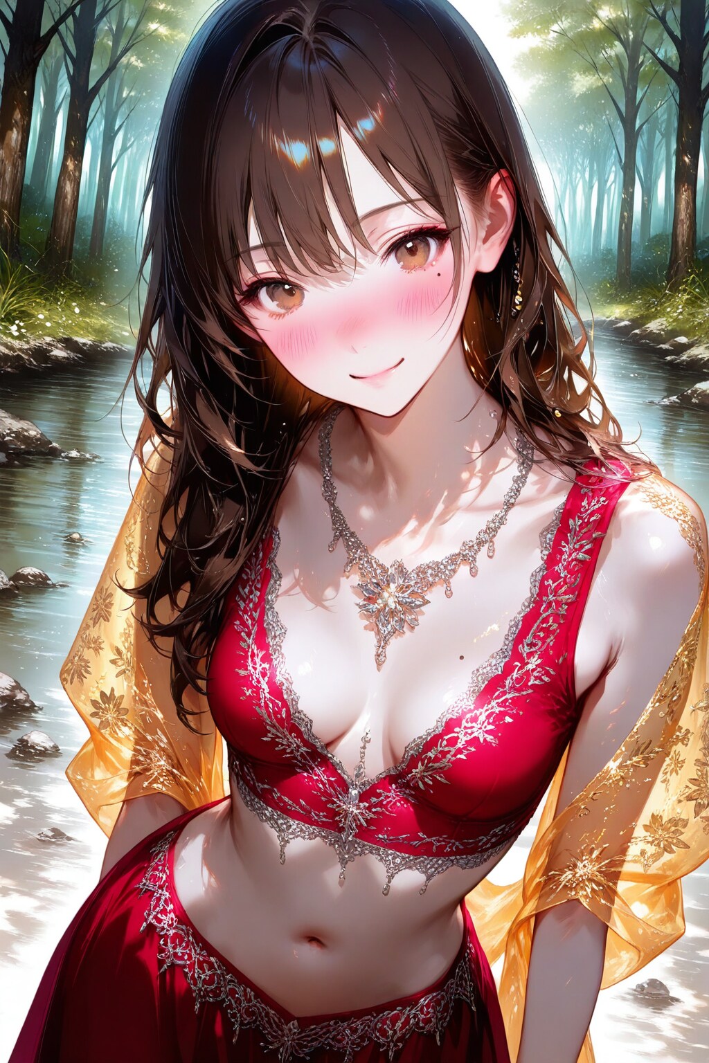 レヘンガ・チョリ/ガイアナの民族衣装